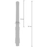 Buttocks TOYJOY Embout de lavement The Geyser 15 x 2cm